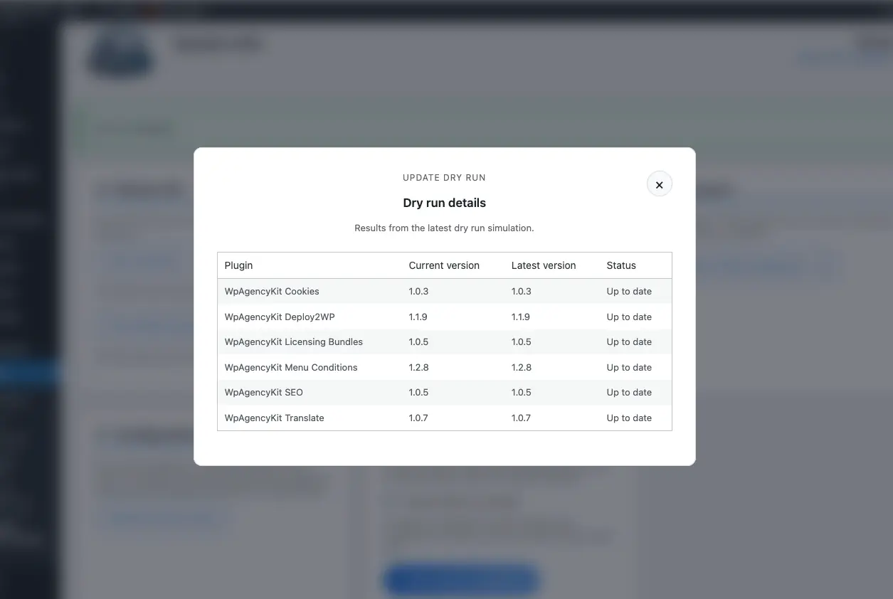 WPAK-Deploy2WP screenshot