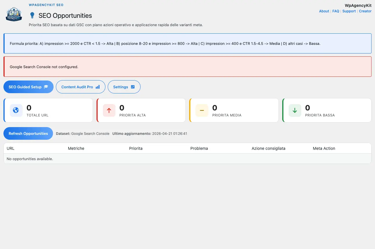 WPAK-SEO screenshot