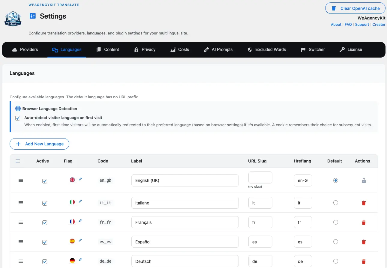WPAK-Translate screenshot