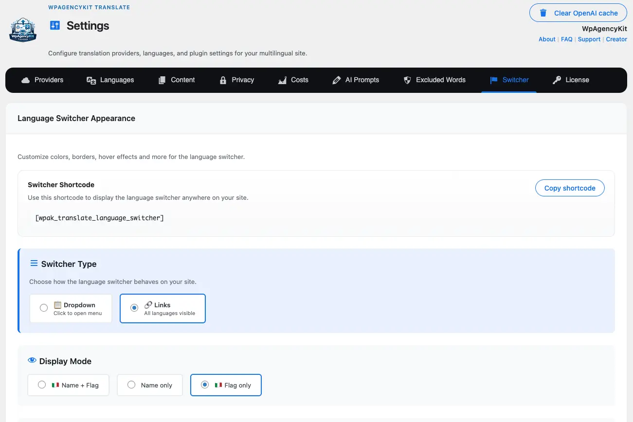 WPAK-Translate screenshot