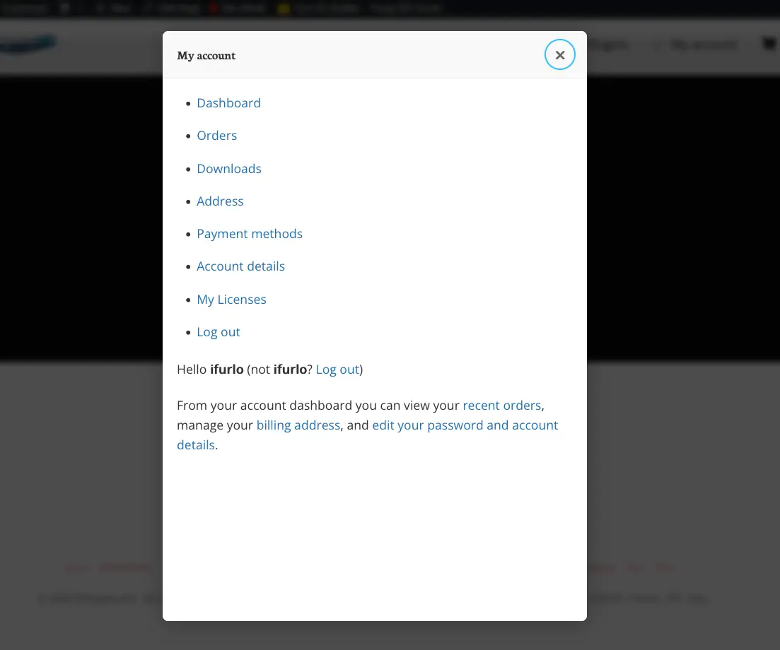 WPAK-Menu-Condition screenshot