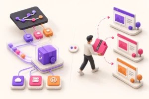 Manual WordPress upload and GitHub release deployment paths compared