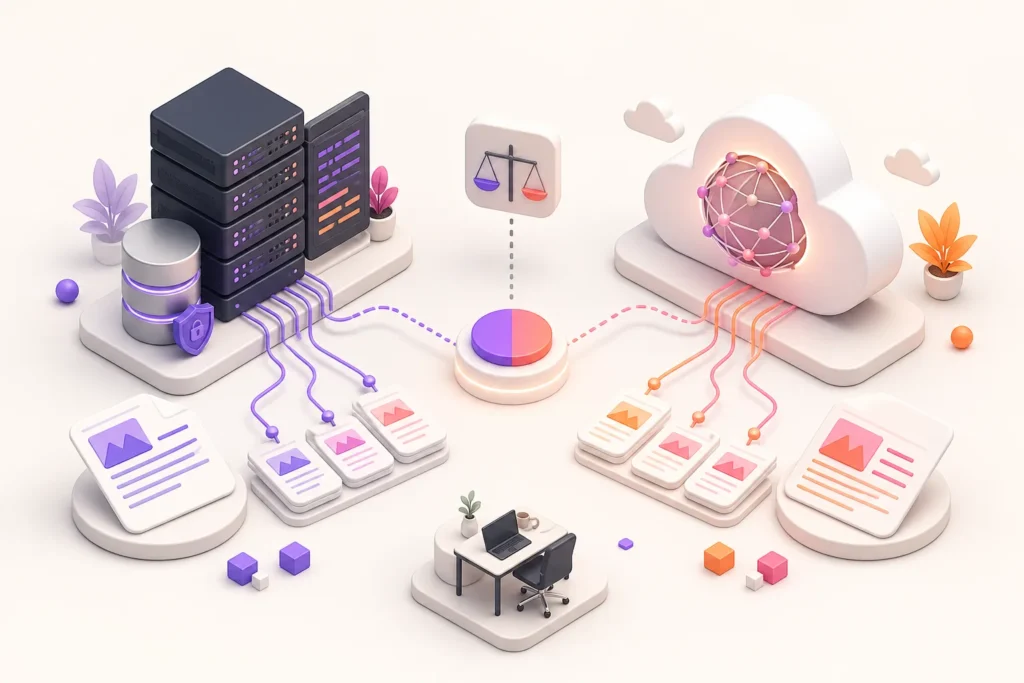 WordPress-managed and SaaS translation workflows compared across connected client sites